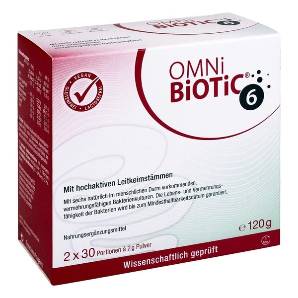 Omni Biotic 6 Powder Double Pack 120 g Powder
