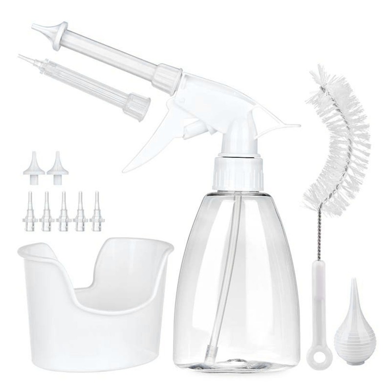 Ear Washer Cleansing Kit Conical Shaped Wax Removal 7 Nozzle