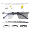 YIMI Photochromic Progressive Multifocus Reading Glasses Sun Readers UV Blue