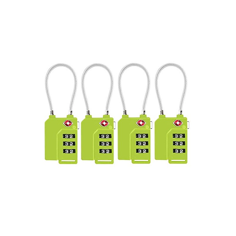 TSA Lock Security 3 Digit Combination Suitcase Luggage Bag Code