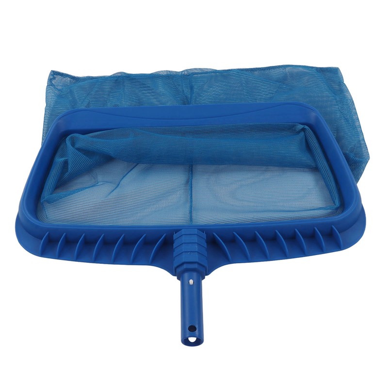 Swimming Pool Leaf Skimmer Net ABS Blue Reinforced Frame Heavy