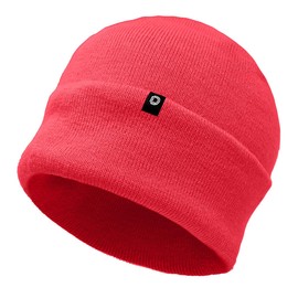 DALIX Cuff Beanie Cap 12" in Neon Pink