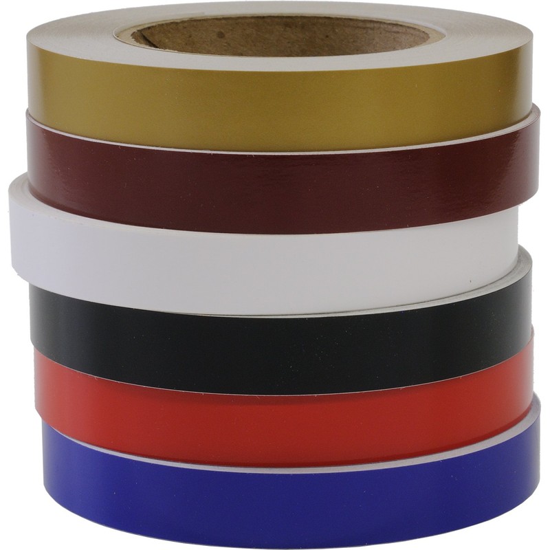 Solid Stripe for Auto Truck Boat - 3mil Vinyl -