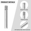 M METERXITY 20-Pack M4 x 30mm Slotted Cylindrical Pin Dowel,