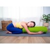 Sol Living Yoga Bolster Pillow for Restorative Yoga Meditation Bolster