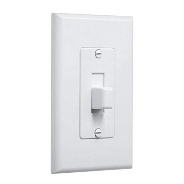 TayMac 2570W Masque 1-Gang Device Cover-Up Wallplate, 1-Pack, White