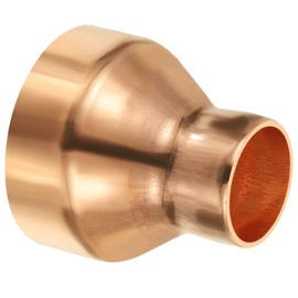 PATIKIL 3" to 1-1/2" Nominal Size Copper Reducer, 99.9% Pure Copper Reducing Coupling Pressure Fitting Pipe Tube Connector Adapter with Sweat Solder