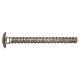 The Hillman Group 3492 1/4-20 By 1-1/4-Inch Stainless Steel Carriage Bolt, 10-Pack