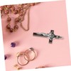 COHEALI 4pcs Gold Cross Necklace for Women Men Crucifix Chain