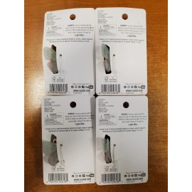 scünci 4 Pack: Scunci Green Butterfly Gold Claw Clip Spring Collection (6181) R9P6a