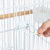 Topeakmart Rolling Bird Cage for Cockatiels Parrots Small Birds Green