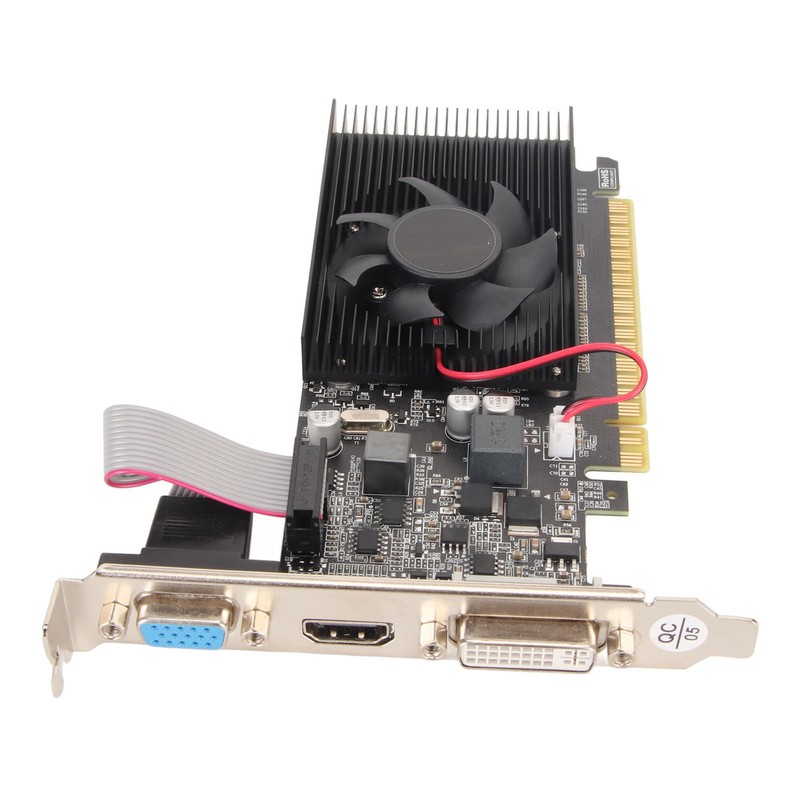 GT210 1G DDR3 Graphics Card with Cooling Fan 64 Bit