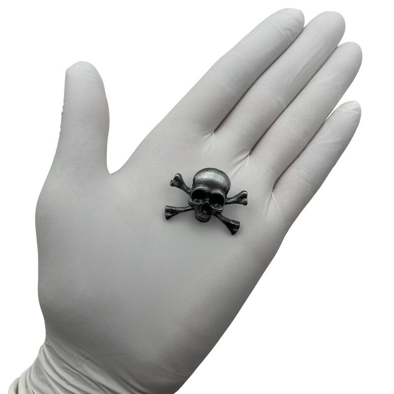 EDEN Skull Skull Skeleton Pin Badge