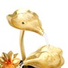 Tabletop Waterfall Fountain 3 Tier Lotus Leaf LED Light Circulating