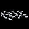 Gutshof miniaturen H0 Horse Model Building Animals Scale 1:87 Farm