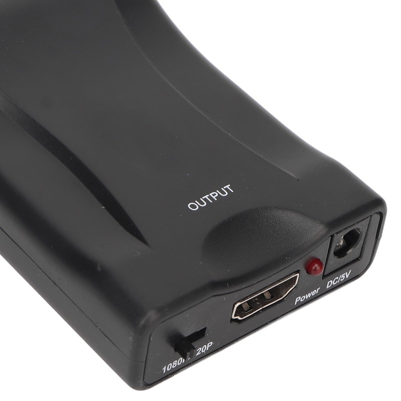 SCART to HD Multimedia Interface Adapter Support 720p 1080P Output