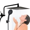 Hibbent Shower Faucet Set w/Handheld Kit Rainfall Shower Head Combo