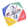 Fun Express Color Your Own Conflict Resolution Fortune Teller Games,