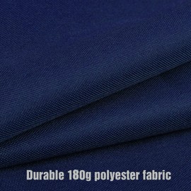 hapygasmAZ 10FT 8RIBS Replacement Patio Umbrella Canopy, Outdoor Umbrella Replacement Top Sun Shade Cover UV 50+ for Banana Umbrella Middle Column Umbrella In Garden, Patio or Sand