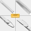 JETKONG Extra Long Kitchen Tweezers Heavy Duty Stainless Steel Cooking