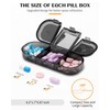ONTERATE Weekly Pill Organiser 3 Times a Day, Large Pill