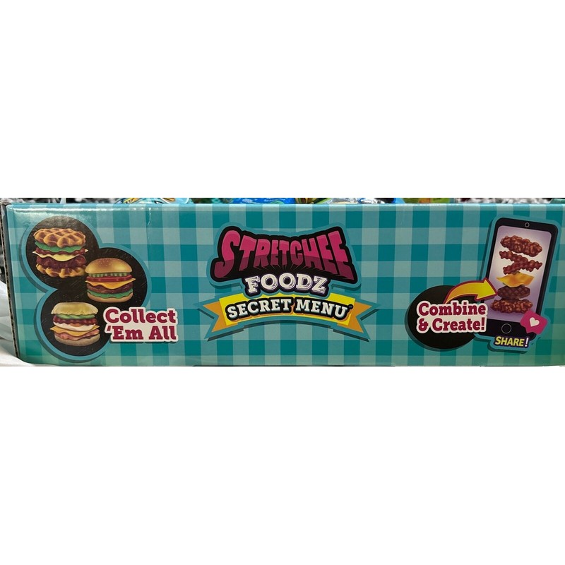 ORB 3 NEW ORB™ Toys Stretchee Foodz Secret Menu BURGER