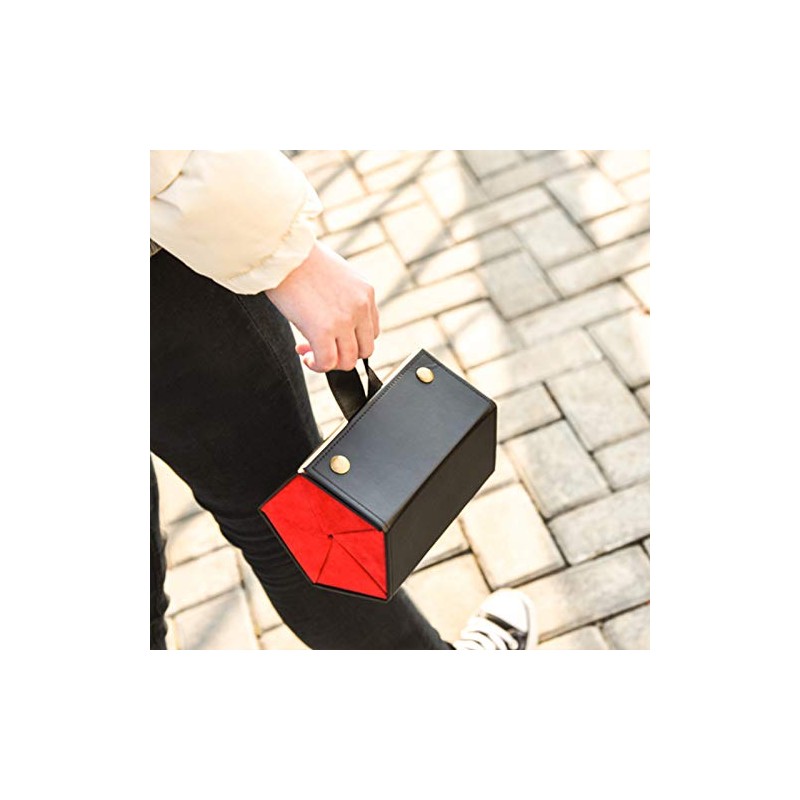 Umora Sunglasses Case Glasses Case 5 Pack Leather Travel