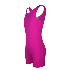 LUOUSE 2 Pack Girls Gymnastics Leotards Scoop Neck With Shorts, Little Kids Slim Dancewear Workoutwear Unitards Biketards Black & Rose