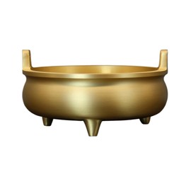 Szxxmy Antique Copper Incense Burner, Torso Diameter 3.9 x Height 2.0 inches (10 cm) x Height 2.0 inches (5 cm), Brass Incense Burner, Easy to Use, Cute, Incense Holder, Compact, Portable, For