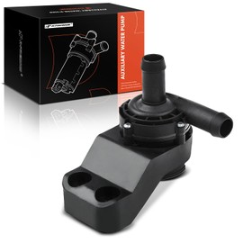 A-Premium Engine Auxiliary Water Pump W/Bracket - OHV SOHC 8Cyl 6.4L - Compatible with Ford - 2008-2010 - F-250 F-350 F-450 F-550 Super Duty, (Diesel), Replace# 7C3Z8B552A, 7C348B552AB