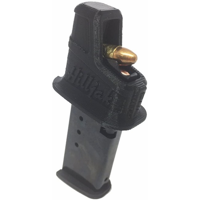 Magazine Speed Loader for 9mm single-stack magazines Sig P938 P239 P210 Ruger LC9, LC9S, EC9; Walther PPS CCP; Kahr K820 K920 CM9; Taurus G2S PT 709; Hi-Point C9 CF380 995 Keltec PF-9 Hilljak QL9SS BK
