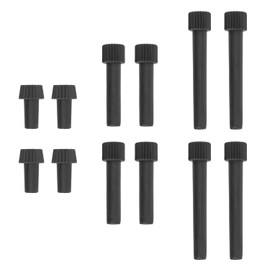 12pcs Lamp Switch Turn Knobs, Black Lamp Socket Knob with 3 Sizes Light Lamp Turn on/Off Switch Replacement Turn Knob Light Replacement for Floor Lamp Table Lamp Fixtures