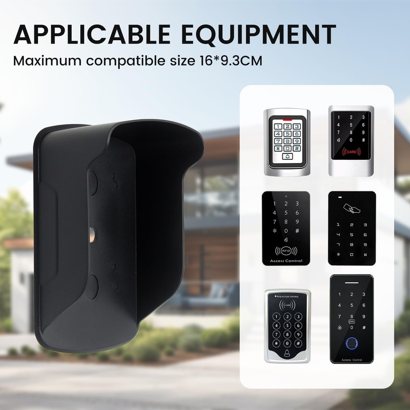 YJNBEST Waterproof Rain Cover for RFID Access Control Keypad Fingerprint