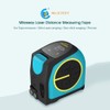 MiLESEEY La-ser Distance Measuring Tape Recharge Hand-held Range Finder Measurement