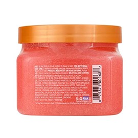 Tree Hut - Exfoliante de azúcar y karité, Strawberry (fresa), 18 onzas, exfoliante ultrahidratante para un cuidado corporal nutritivo y esencial