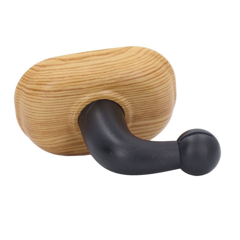 Door Stopper Non Magnetic No Drilling Windproof Wood Grain Invisible
