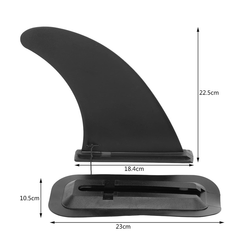 VGEBY Surfboard Centre Fin, Removable PVC Stand Up Paddle Board,