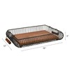 Gourmet Basics by Mikasa Westfield Rectangular Kitchen Centerpiece Storage Basket