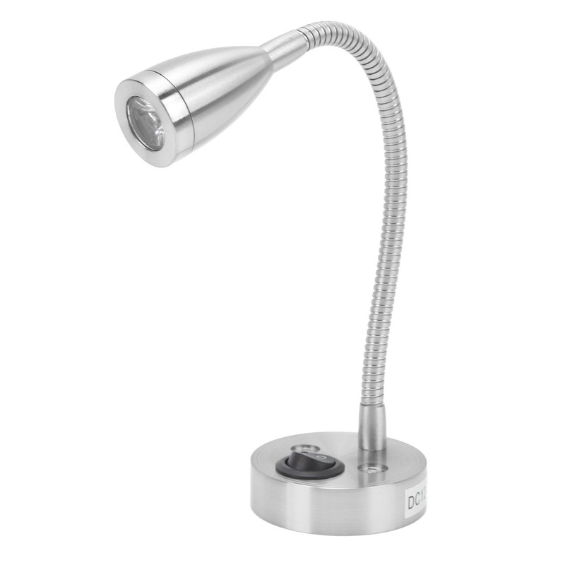 RV LED Bedside Light 360 Degree Swivel Flexible Goosneck Light