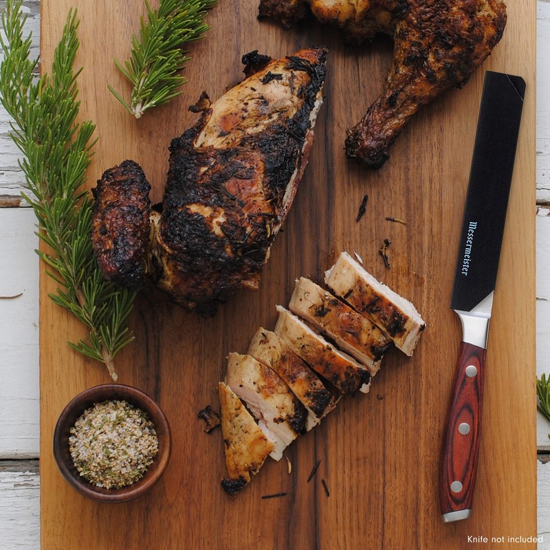 Messermeister 4-Piece Steak Knife Edge-Guard, Black - Fashionable & Functional