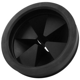 Dijedev 3 1/8" Garbage Disposal Splash Guard, Quiet Garbage Disposal Rubber Drain Insert, Garbage Disposal Parts, Removable Sink Baffles QCB-AM Compatible with Insinkerator Garbage Disposal Parts