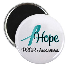 CafePress Hope PCOS 2.25 Magnet (10 Pack) 2.25" Round Magnet (10 pack)