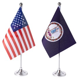 American State Table Flag (Virginia)