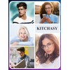 Kitchasy 2 Pack Reading Glasses,Quality Blue Light Blocking Reading Glasses,Filter