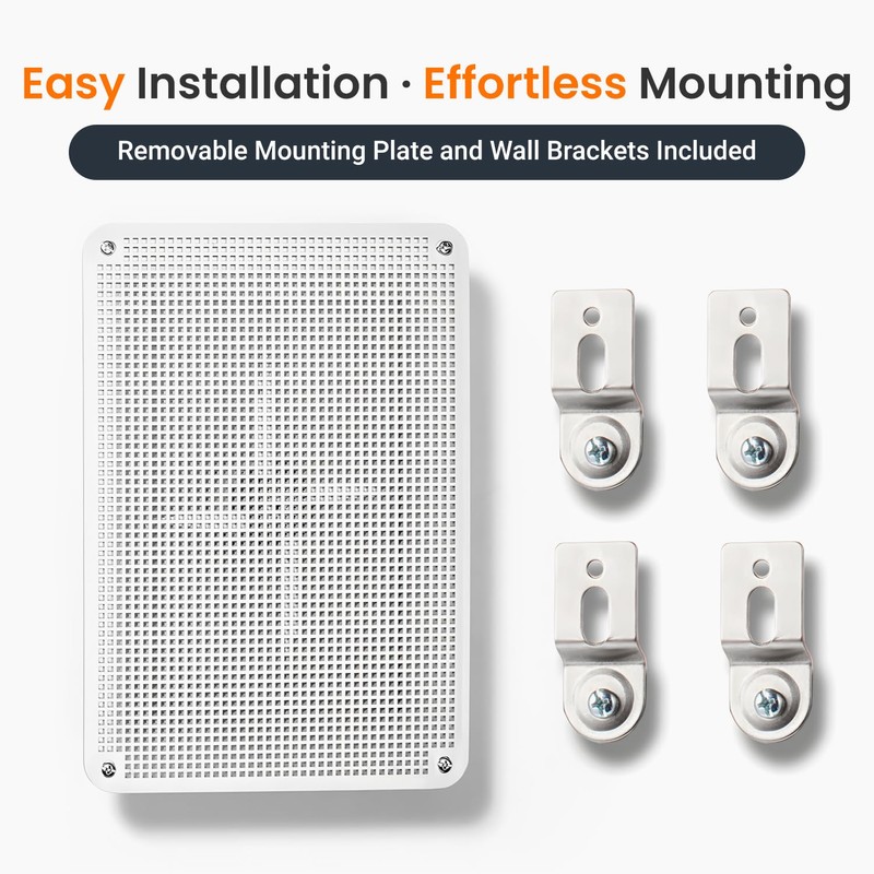 QILIPSU Outdoor WiFi Enclosure, 14.6"x10.6"x5.9" Waterproof Electrical Junction Box IP67