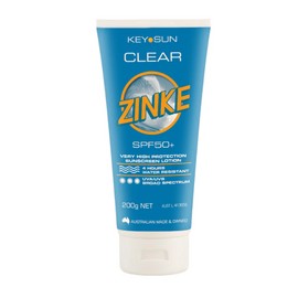 Key Sun Clear Zinke Sunscreen Spf50+ 200g