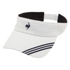 le coq sportif (ルコックスポルティフ) Visor Sun Visor Tennis Partial Antibacterial
