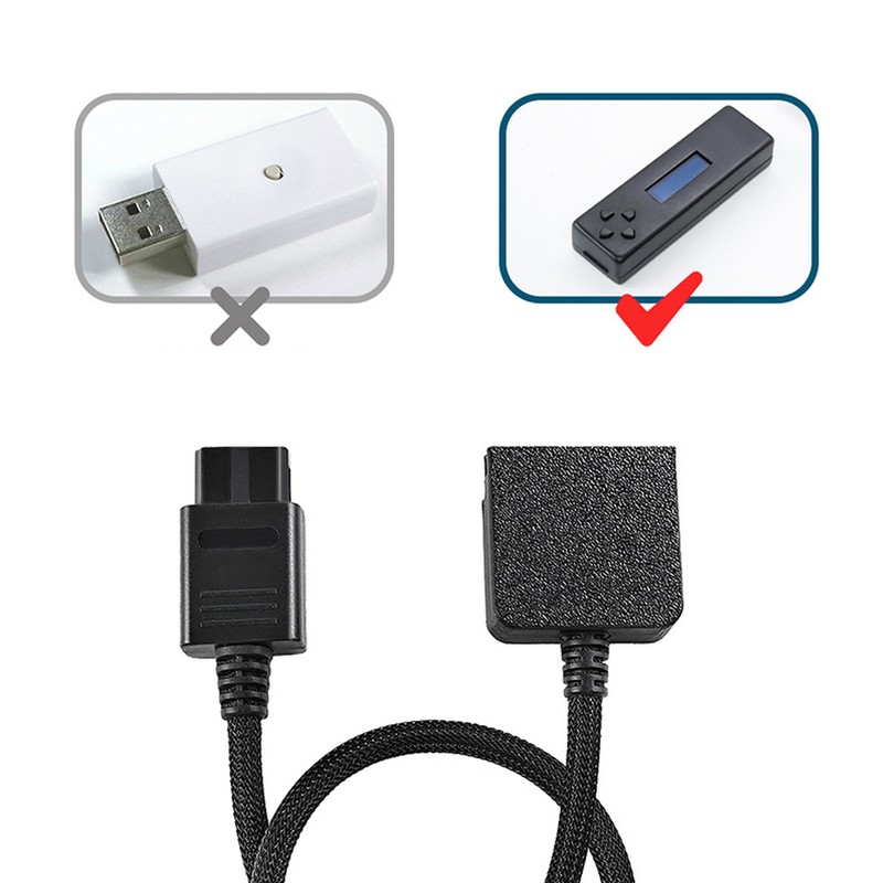 Cable Adapter Disk System Emulator Connector Game Reader Adapter for