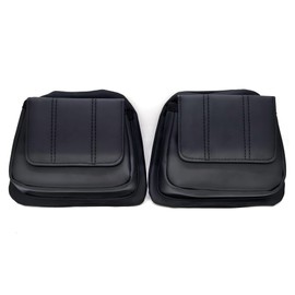 Cyreedom Black Magnetic Motorcycle Lower Fairing Door Pocket, Keys Box, Gloves Storage Fit for Harley Touring Electra Glide Road Glide Street Glide Tri Glide Ultra Limited CVO 2014-2023 (A Pair)