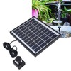 10V 6.5W Solar Floating Fountain IP68 Waterproof Solar Water Fountain